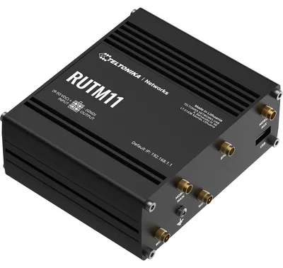 Immagine prodotto di Teltonika RUTM11 router cablato Gigabit Ethernet Nero