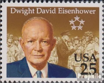 Produktbild von Briefmarken USA 1990 Mi 2113 (kompl.Ausg.) postfrisch Dwight D. Eisenhower
