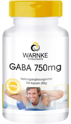 Zdjęcie produktu dla Gaba 750 mg kapsułki 100 kapsułek