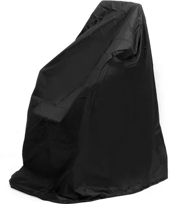 Produktbild von Elektrischer Rollstuhl - Abdeckung/Schutzhülle - Wasserdicht - Staub- und winddicht - 210D Oxford-Gewebe - 115×75×130 cm - Schwarz