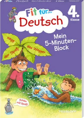 Obrázok produktu pre Fit für Deutsch 4. Klasse. Mein 5-Minuten-Block