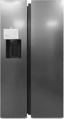 Produktbild von Samsung RS70F66KCTEF Side by Side Kühl-Gefrier-Kombination Edelstahl Look