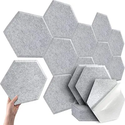 Immagine prodotto di Pannelli isolanti fonoassorbenti, elementi acustici in schiuma, 10 mm