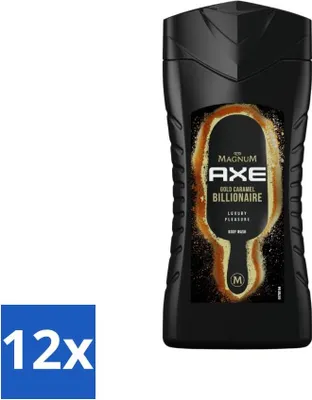 Obrázok produktu pre Axe X Magnum - sprchový gél - Gold Caramel Billionaire - 250 ml - výhodné balenie - 12 kusov