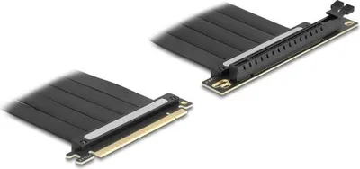 Zdjęcie produktu dla DeLOCK 81509, PCIe, PCIe, Męski, Czarny, 0,3 m, 1 szt.