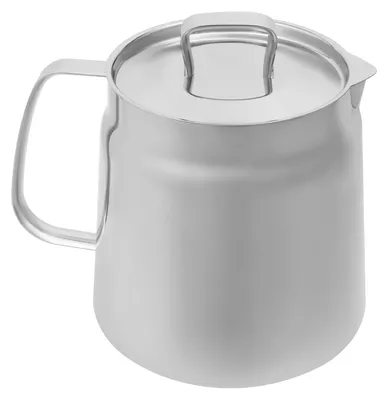 Produktbild von Frittier Topf - 2 l Frittierpfanne mit Ölsieb - 304 Edelstahl - kleiner Topf für Zuhause und Camping - poliert
