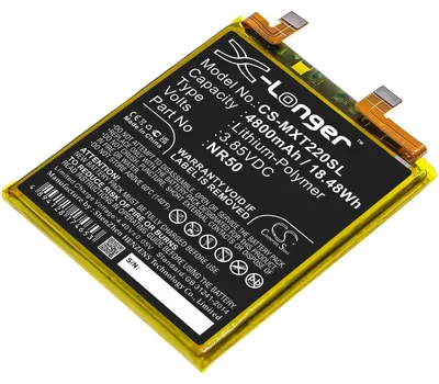 Produktbild von TECHTEK Akku Kompatibel mit [Motorola] Moto Edge X30, Moto Edge X30 5G 2021, XT2201-2 Ersetzt NR50