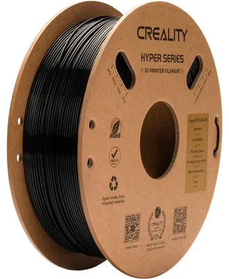 Image de CREALITY 3301030043 CREALITY PETG Filament-Rolle Hyper schwarz 1,75 mm