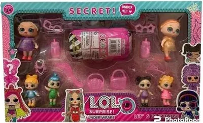 Obrázek produktu pro Velká sada panenek LOL Surprise + příslušenství + překvapení.