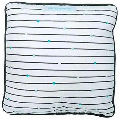 Produktbild von Plüschkissen 25x25 cm "Gute Laune" von Sheepworld, 100% Polyester, Zierkissen