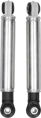 Two shock absorbers are shown against a white background.