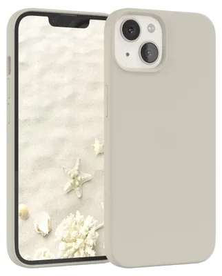 Produktbild von EAZY CASE Silikonhülle für Apple iPhone 13 Silikon Backcover Schutz in Beige