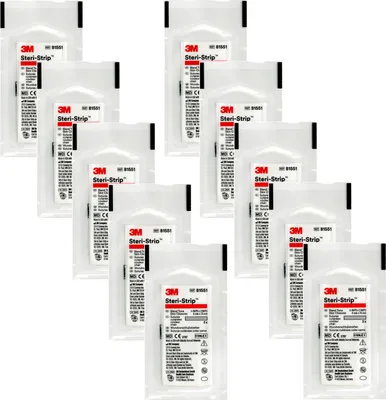 Produktbild von 3M Steri-Strip Blendtone Wundverschlussstreifen, B1551 6mm x 75mm, 10 St.