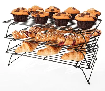 Image de Étagère de refroidissement à 3 niveaux pour pâtisserie et grillades