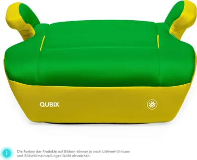 Produktbild von Daliya® QUBIX Kindersitzerhöhung i-Size Autokindersitz 125–150 cm mit Gurtführung, weicher Polsterung & abnehmbarem Bezug, Sitzerhöhung, Kindersitz