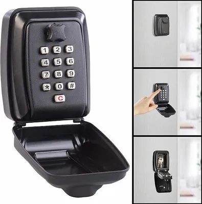 Image de Boîte à clés sécurisée extérieur avec code 12 chiffres