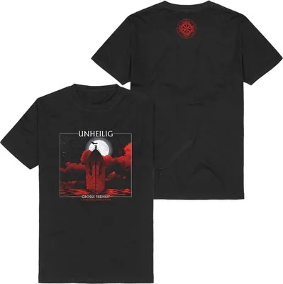 Produktbild von Unheilig T-Shirt Herren Grosse Freiheit Anniversary schwarz L
