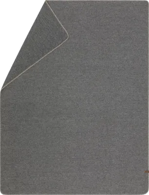 Produktbild von Wolldecke falsches Uni Farbe Grau 160x200cm von David Fussenegger