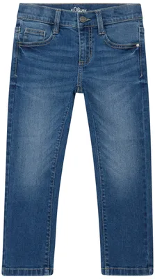 Produktbild von s.Oliver 2149713.55Z2.134_SLIM, Jeans, Blau, Reißverschluss, Klettverschluss, Baumwolle, 85% Baumwolle, 1% Elasthane, 14% Polyester, Nur Sauerstoffbleiche erlaubt