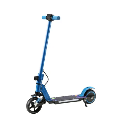 Produktbild von S5 Kinder-Elektroscooter, 130 W, 24 V 2,5 Ah, 14 km/h, 70 kg, blau