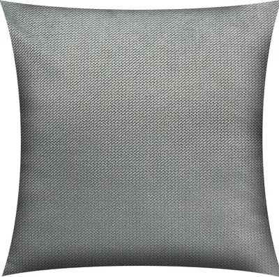 Produktbild von 2-Set SAMT KISSENBEZUG 40x40cm ASCHGRAU Velours Kissenhülle Dekokissenbezug Sofakissen Zierkissen