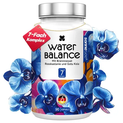 Produktbild von Sonnesee Wasserbalance 7-fach Brennnessel Komplex, 90 Kapseln