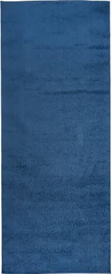 Obrázek produktu pro Mazovia Koberec Modrá Jednobarevné - Koberec do Obývacího Pokoje, Ložnice Dobré Pro Podlahové Vytápění - 80x250 cm