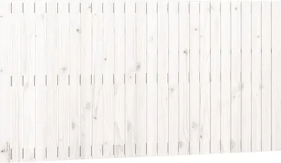Obrázok produktu pre vidaXL Nástenné čelo biele 166x3x90 cm Masívne borovicové drevo
