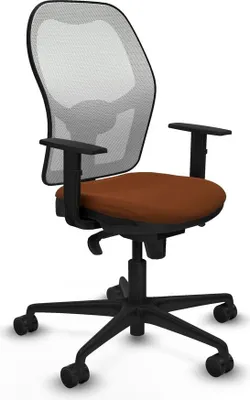 Image de Chaise de bureau Piqueras y Crespo 1D036N0 blanc marron