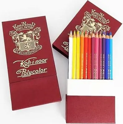 Obrázok produktu pre KOH-I-NOOR Polycolor Artist's Coloured Pencils Retro Sada farebných ceruziek Retro 24 ks