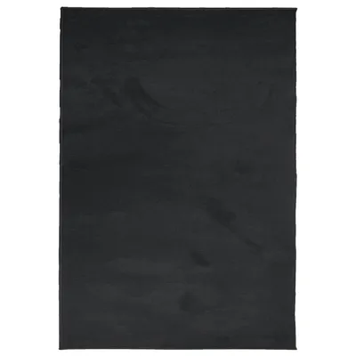 Produktbild von Teppich OVIEDO Kurzflor Schwarz 160x230 cm