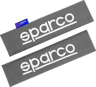 Image de SPARCO Protecteur de ceinture de sécurité Ceinture de sécurité Gris 2x