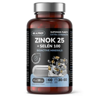 Obrázok produktu pre Zinok 25 + Selén 100, 60 cps