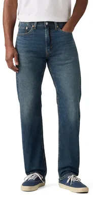 Produktbild von Levi's Herren Jeanshose 505 mit Reißverschluss, Regular Fit, Blau (River Bank Co