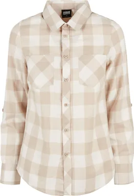Immagine prodotto di Urban Classics Donna - FLANELL Orlo sabbia / taupe - XS