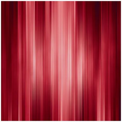 Produktbild von Wallario Premium Glasbild, freischwebende Optik, kräftige Farben, Größe 50 x 50 cm Motiv Rot und schwarz gestreift - Abstraktes Streifenmuster