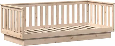 Produktbild von vidaXL Tagesbett ohne Matratze 90x200 cm Massivholz Kiefer