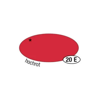 Produktbild von folia Fotokarton (B)1.000 x (H)700 mm 300 g/qm hochrot 10 Blatt