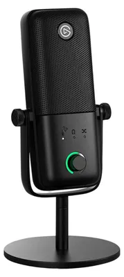 Imagen del producto de Elgato Wave:3 MK.2: micrófono de condensador USB, con efectos de procesamiento de señal digital (DSP)