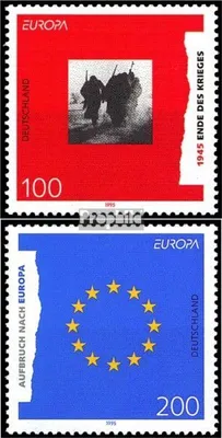 Produktbild von Briefmarken BRD (BR.Deutschland) 1995 Mi 1790-1791 (kompl.Ausgabe) postfrisch Europa