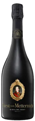 Produktbild von Fürst von Metternich Riesling Sekt Brut (1 x 0,75 l), deutscher Sekt, trocken