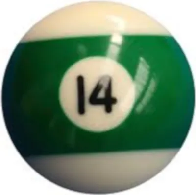 Immagine prodotto di Singola - Palla di ricambio per biliardo Aramith Pool "Premier" - Numero 14 in 57,2mm