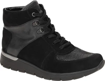 Produktbild von Waldläufer Schnürstiefeletten Damen 32313234343431 Schwarz 42 EU