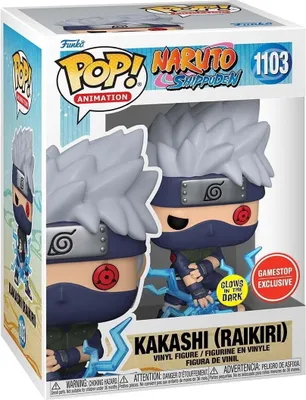 Produktbild von Naruto Shippuden - Kakashi (Raikiri) 1103 Glows Exclusive - Funko Pop! - Vinyl Figur
