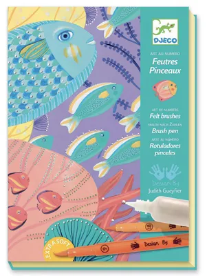 Image de Atelier créatif de dessin Sous l'eau, Djeco