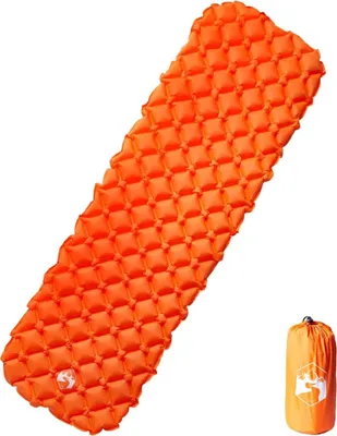 Produktbild von Nafukovací podložka na spaní oranžová 190x58x6 cm