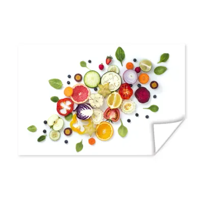 Obrázok produktu pre MuchoWow® Plagát - Hromada zeleniny - 60x40