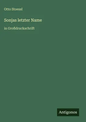 Produktbild von Sonjas letzter Name
