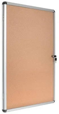 Immagine prodotto di Bi-Office Vetrina bi-ufficio Enclore interno 72 x 98,1 x 3,5 cm (L x H x P) con serratura alluminio alu