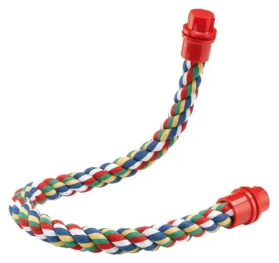 Productafbeelding van Ferplast Flex, zitstok van 75 cm voor vogelkooi, grijs. Grijs, one size